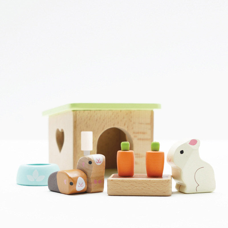Le Toy Van Bunny with Guinea Pig Playset 4