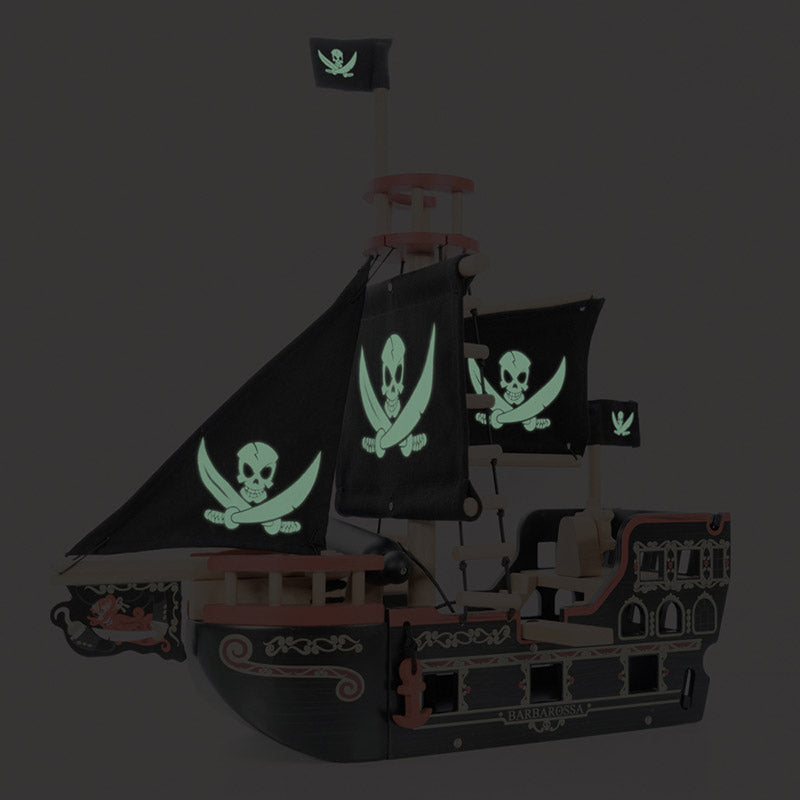 Le Toy Van Barbarossa Pirate Ship Glow