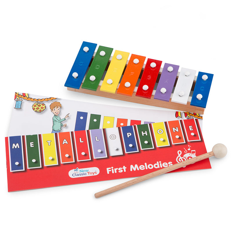New Classic Toys Metallophone Small Music Book