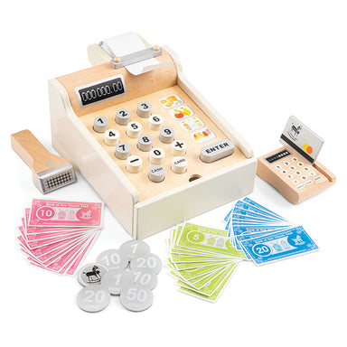 New Classic Toy Cash Register White