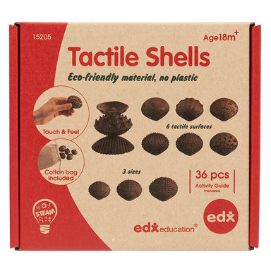 Edx Education Tactile Shells 36pc