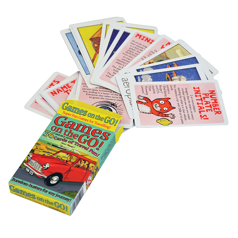 House of Marbles Games On The Go Travel Cards
