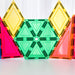 Learn & Grow Magnetic Tiles Geometry Pack Set 36pc Green Hexagon