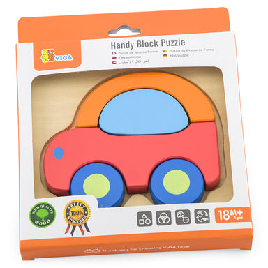 Viga Mini Block Puzzle Car Box