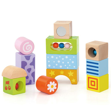 Viga Sensory Wooden Sound Blocks