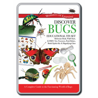 North Parade Publishing Discover Bugs Educational Tin Set Front