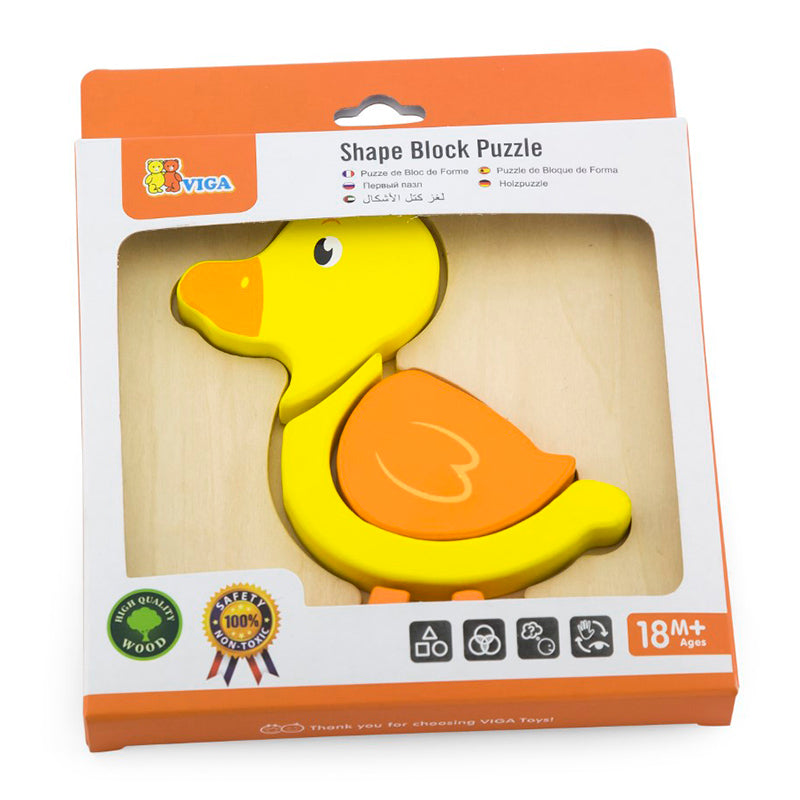 Viga Mini Block Puzzle Duck Box