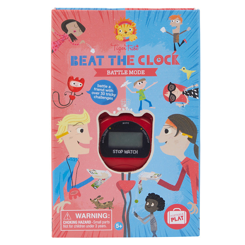 Tiger Tribe Beat the Clock Stopwatch Set - Battle Mode Front