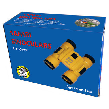 Science & Nature Yellow Safari Binoculars Box