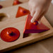 Q Toys Toddler Knob Shape Puzzle Triangle