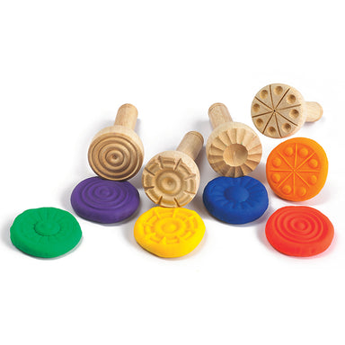 Edx Education Wooden Dough Stampers