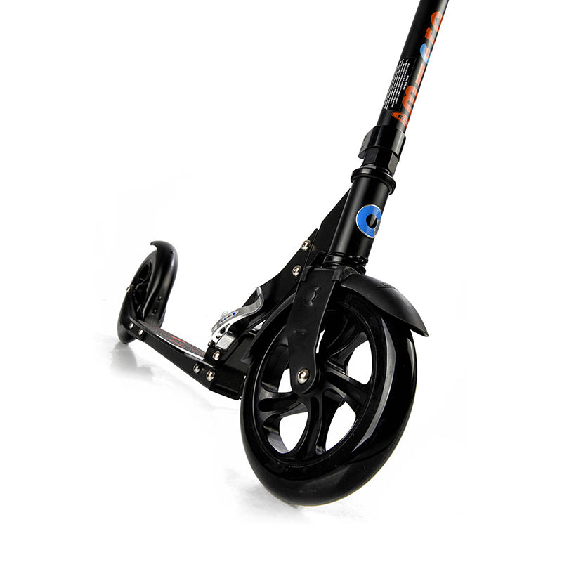 Teen Adult Micro Scooter Black Front Wheel
