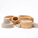 Grimm's Stacking Bowls Natural Sand