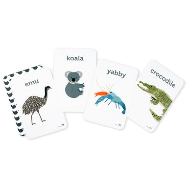 Two Little Ducklings Aussie Animal Flash Cards Emu