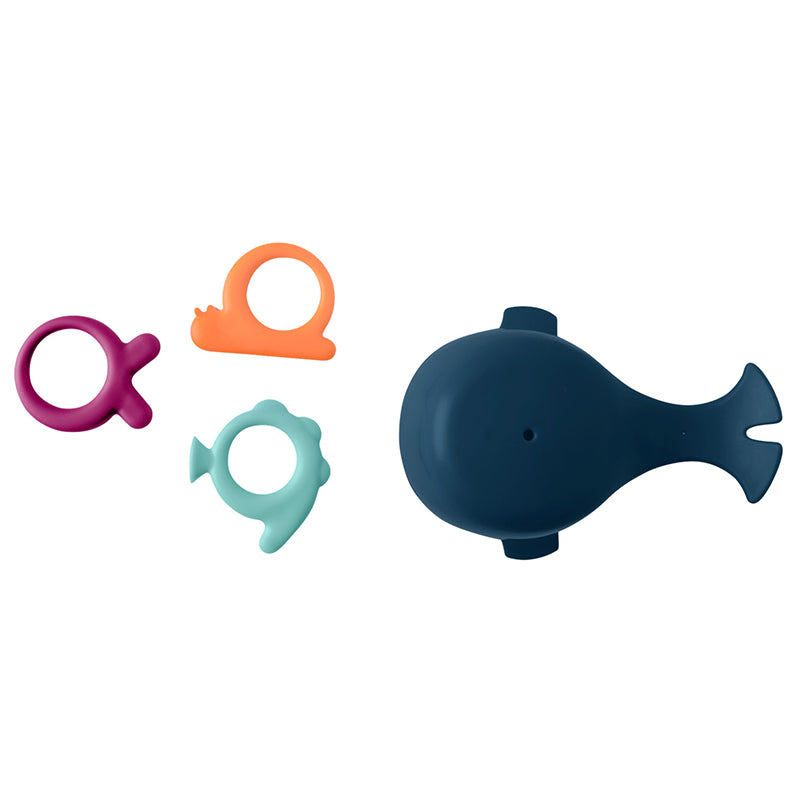 Boon Chomp Hungry Whale Bath Toy Pieces