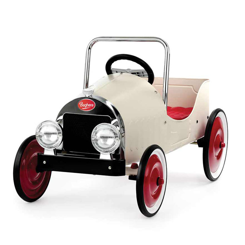 Baghera Pedal Car White