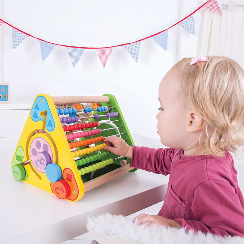 Bigjigs Triangular Activity Centre Baby Abacus