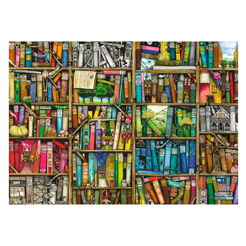 Ravensburger The Bizarre Bookshop Puzzle 1000pc 2