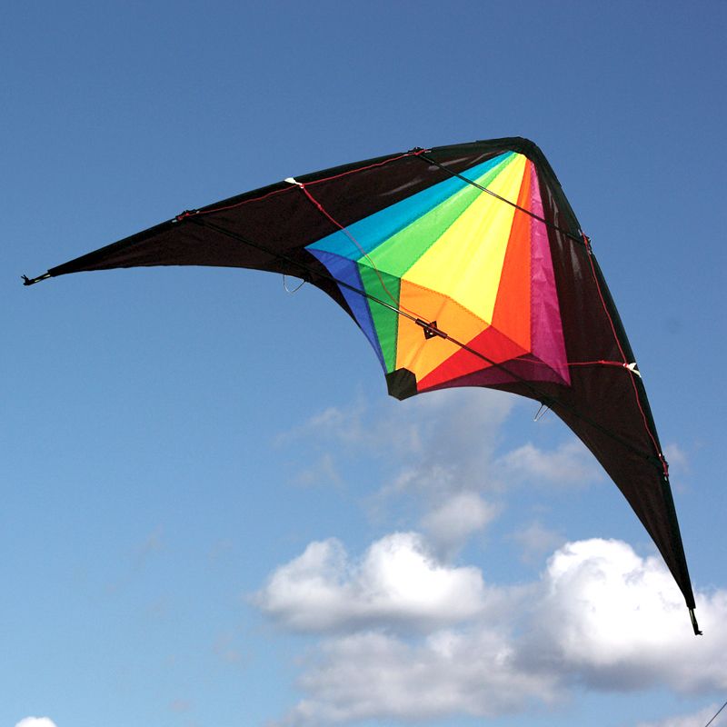 Windspeed Kites Black Widow 1.5m Stunt Dual Control Kite