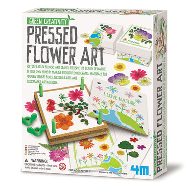 4M Green Science Pressed Flower Art Box