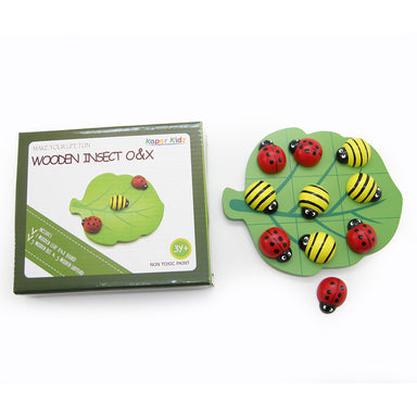 Kaper Kidz Bees & Ladybirds Tic-Tac-Toe Box