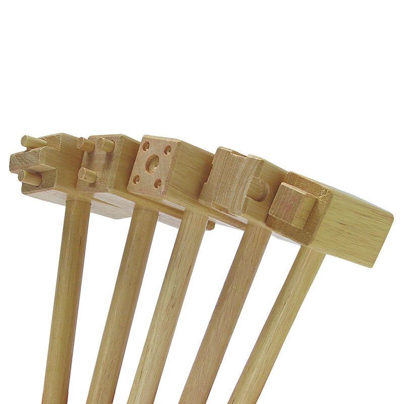 Educational Colours Clay Hammers 5pc