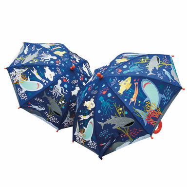 Floss & Rock Deep Sea Colour Changing Umbrella