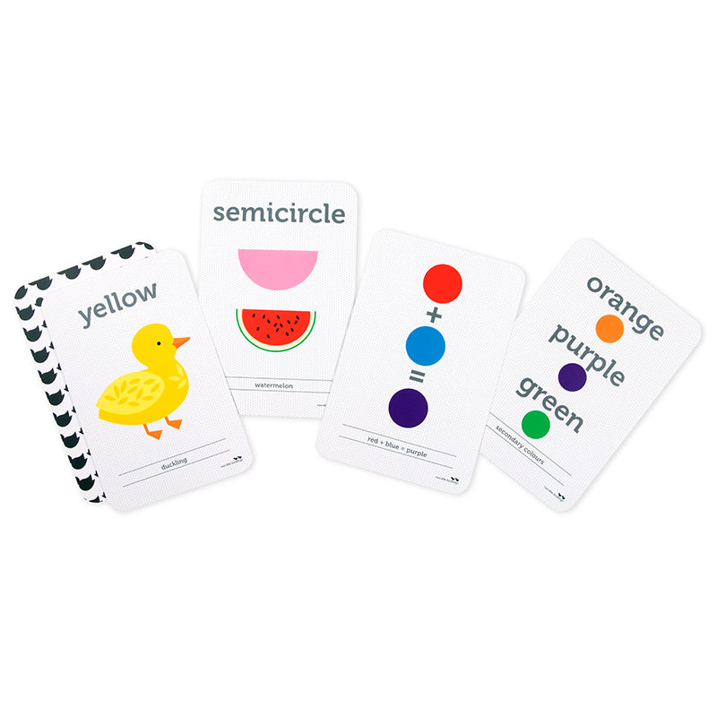 Two Little Ducklings Colours & Shape Flash Cards