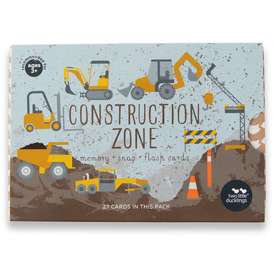 Two Little Ducklings Construction Zone Snap & Memory Game Front Cover