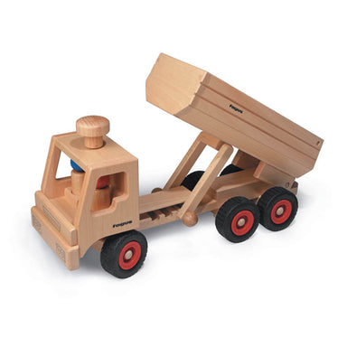 Fagus Wooden Container Tipper Truck Up