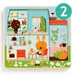 Djeco Rabbit Cottage Wooden Layer Puzzle 2