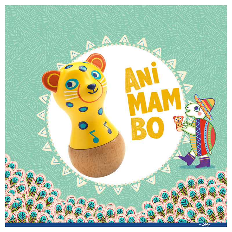 Djeco Animambo Jaguar Maracas Box