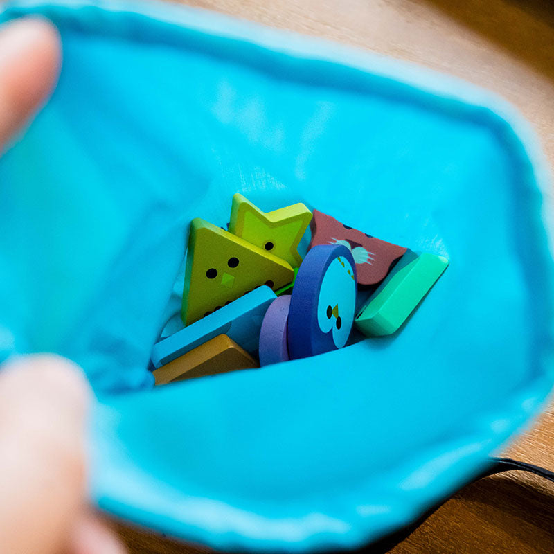 Djeco Tactilo Basic Wooden Game Bag