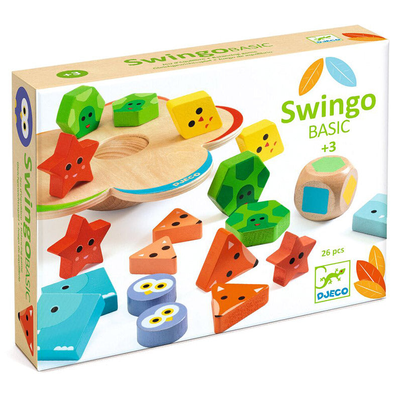 Djeco Swingo Basic Wooden Balance Game Box