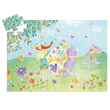 Djeco The Princess of Spring 36pc Silhouette Puzzle