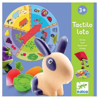 Djeco Tactilo Lotto Farm Game Box