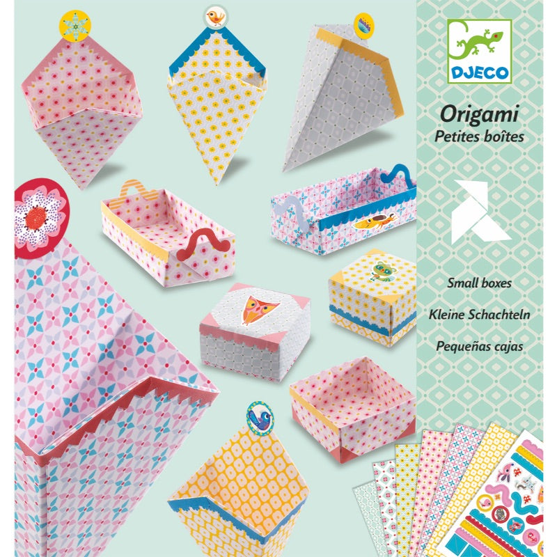 Djeco Origami Small Boxes Cover