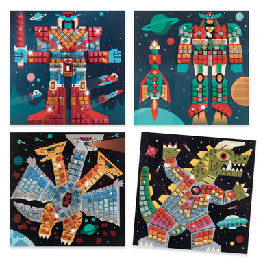 Djeco Space Battle Mosaic Kit