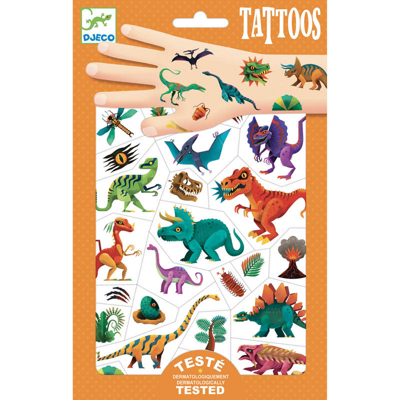 Djeco Dino Club Tattoos Cover
