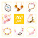 Djeco Beads & Flowers Jewellery Kit 200pc