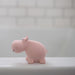 Tikiri Rubber Hippo Sealed Bath Toy Side