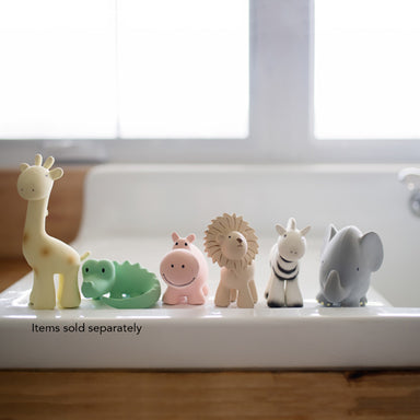 Tikiri Rubber Giraffe Sealed Bath Toy Ledge