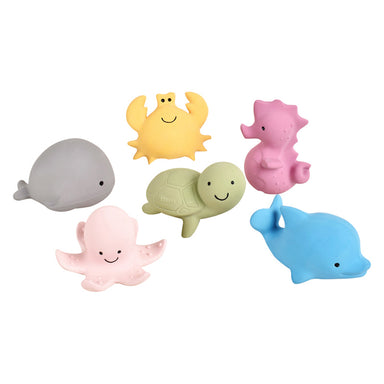 Tikiri Rubber Whale Sealed Bath Toy Ocean Buddy Range