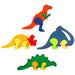 Fauna Mini Wooden Dinosaur Puzzles