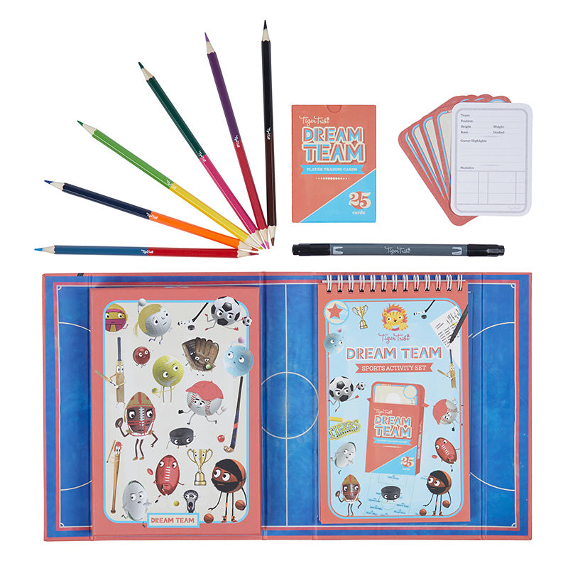 Tiger Tribe Dream Team Sports Activity Set Contents