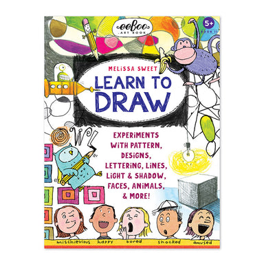 Eeboo Learn to Draw with Melissa Sweet Cover