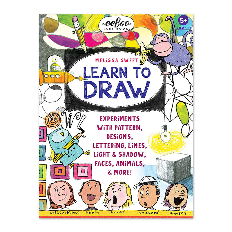 Eeboo Learn to Draw with Melissa Sweet Cover