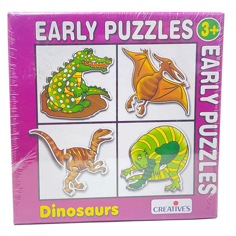 Creatives Early Puzzles Dinosaurs Front
