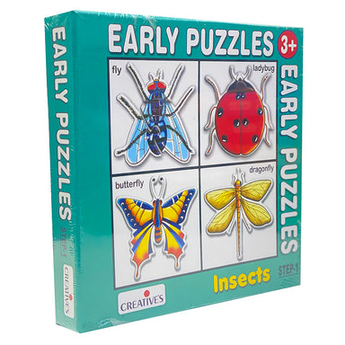Creatives Early Puzzles Insects Side