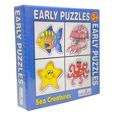 Creatives Early Puzzles Sea Creatures